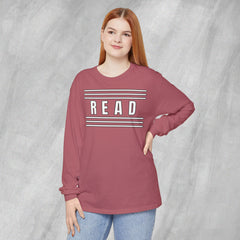 Read Between the Lines - Long Sleeve Crewneck T-Shirt