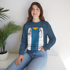 Mini-Bodz Doctor (Blue Scrubs) - Mediumweight Sweatshirt