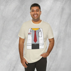 Mini-Bodz Doctor (Shirt & Tie) - Short Sleeve Crewneck T-Shirt