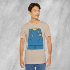 Mini-Bodz Scrubs (Blue) - Short Sleeve Crewneck T-Shirt