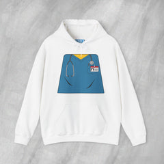 Mini-Bodz Scrubs (Blue) - Mediumweight Hoodie