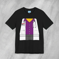 Mini-Bodz Doctor (Button-Up Shirt) - Short Sleeve Crewneck T-Shirt