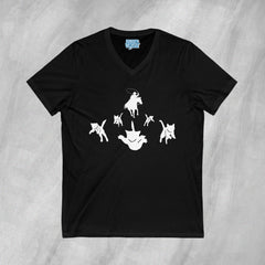 Herding Cats - Short Sleeve V-Neck T-Shirt