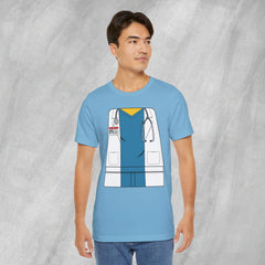 Mini-Bodz Doctor (Blue Scrubs) - Short Sleeve Crewneck T-Shirt