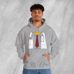 Mini-Bodz Doctor (Shirt & Tie) - Mediumweight Hoodie