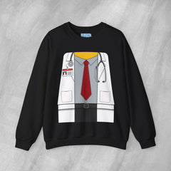Mini-Bodz Doctor (Shirt & Tie) - Mediumweight Sweatshirt
