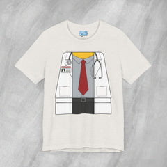 Mini-Bodz Doctor (Shirt & Tie) - Short Sleeve Crewneck T-Shirt
