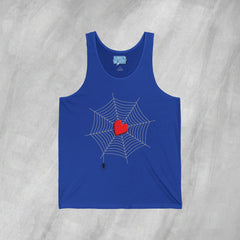 Heart of the Web - Jersey Tank Top