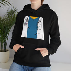 Mini-Bodz Doctor (Blue Scrubs) - Mediumweight Hoodie