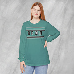 Read Between the Lines - Long Sleeve Crewneck T-Shirt