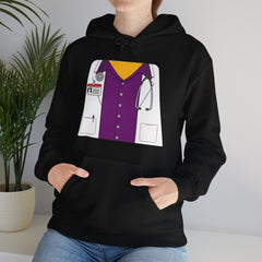 Mini-Bodz Doctor (Button-Up Shirt) - Mediumweight Hoodie