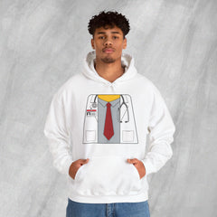 Mini-Bodz Doctor (Shirt & Tie) - Mediumweight Hoodie