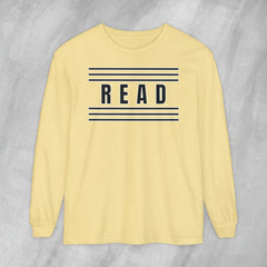 Read Between the Lines - Long Sleeve Crewneck T-Shirt