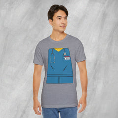 Mini-Bodz Scrubs (Blue) - Short Sleeve Crewneck T-Shirt