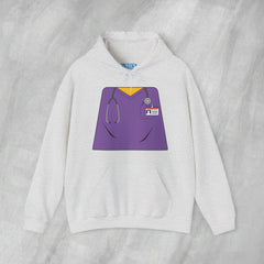 Mini-Bodz Scrubs (Purple) - Mediumweight Hoodie