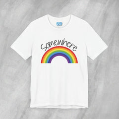 Somewhere Over the Rainbow - Short Sleeve Crewneck T-Shirt