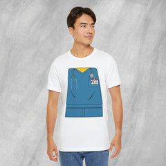 Mini-Bodz Scrubs (Blue) - Short Sleeve Crewneck T-Shirt