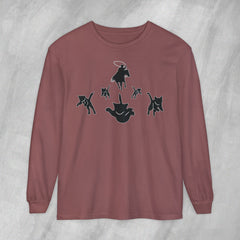 Herding Cats - Long Sleeve Crewneck T-Shirt