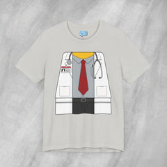 Mini-Bodz Doctor (Shirt & Tie) - Short Sleeve Crewneck T-Shirt