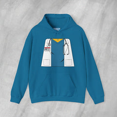 Mini-Bodz Doctor (Blue Scrubs) - Mediumweight Hoodie