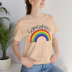 Somewhere Over the Rainbow - Short Sleeve Crewneck T-Shirt
