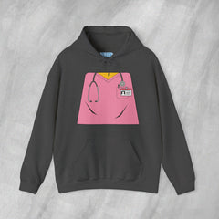 Mini-Bodz Scrubs (Pink) - Mediumweight Hoodie