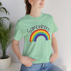 Somewhere Over the Rainbow - Short Sleeve Crewneck T-Shirt