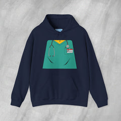 Mini-Bodz Scrubs (Green) - Mediumweight Hoodie