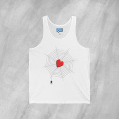 Heart of the Web - Jersey Tank Top