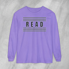 Read Between the Lines - Long Sleeve Crewneck T-Shirt