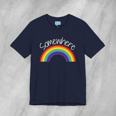 Somewhere Over the Rainbow - Short Sleeve Crewneck T-Shirt