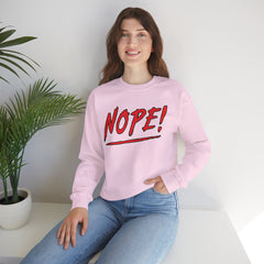 NOPE! - Mediumweight Sweatshirt