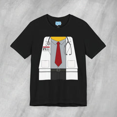 Mini-Bodz Doctor (Shirt & Tie) - Short Sleeve Crewneck T-Shirt