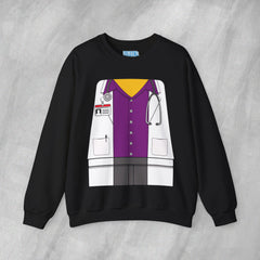 Mini-Bodz Doctor (Button-Up Shirt) - Mediumweight Sweatshirt