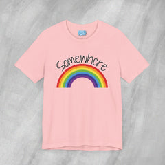 Somewhere Over the Rainbow - Short Sleeve Crewneck T-Shirt