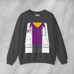 Mini-Bodz Doctor (Button-Up Shirt) - Mediumweight Sweatshirt