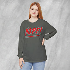NOPE! - Long Sleeve Crewneck T-Shirt