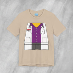 Mini-Bodz Doctor (Button-Up Shirt) - Short Sleeve Crewneck T-Shirt