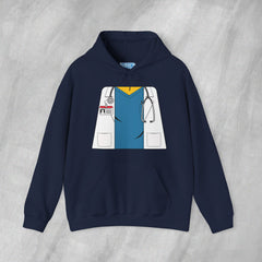 Mini-Bodz Doctor (Blue Scrubs) - Mediumweight Hoodie