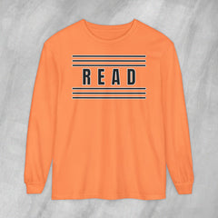 Read Between the Lines - Long Sleeve Crewneck T-Shirt