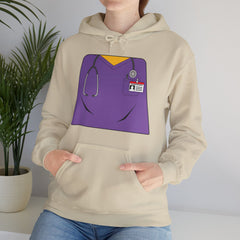 Mini-Bodz Scrubs (Purple) - Mediumweight Hoodie