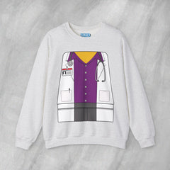 Mini-Bodz Doctor (Button-Up Shirt) - Mediumweight Sweatshirt