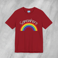 Somewhere Over the Rainbow - Short Sleeve Crewneck T-Shirt