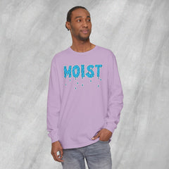MOIST - Long Sleeve Crewneck T-Shirt