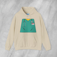 Mini-Bodz Scrubs (Green) - Mediumweight Hoodie