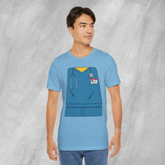 Mini-Bodz Scrubs (Blue) - Short Sleeve Crewneck T-Shirt