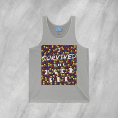 I Survived the Ball Pit - Jersey Tank Top