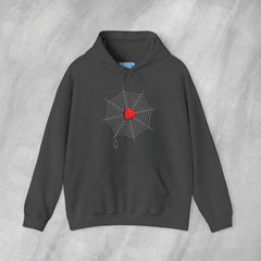 Heart of the Web - Mediumweight Hoodie