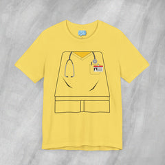 Mini-Bodz Scrubs (Garment Color) - Short Sleeve Crewneck T-Shirt