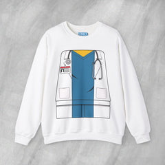 Mini-Bodz Doctor (Blue Scrubs) - Mediumweight Sweatshirt